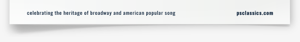 celebrating the heritage of broadway and american popular song
